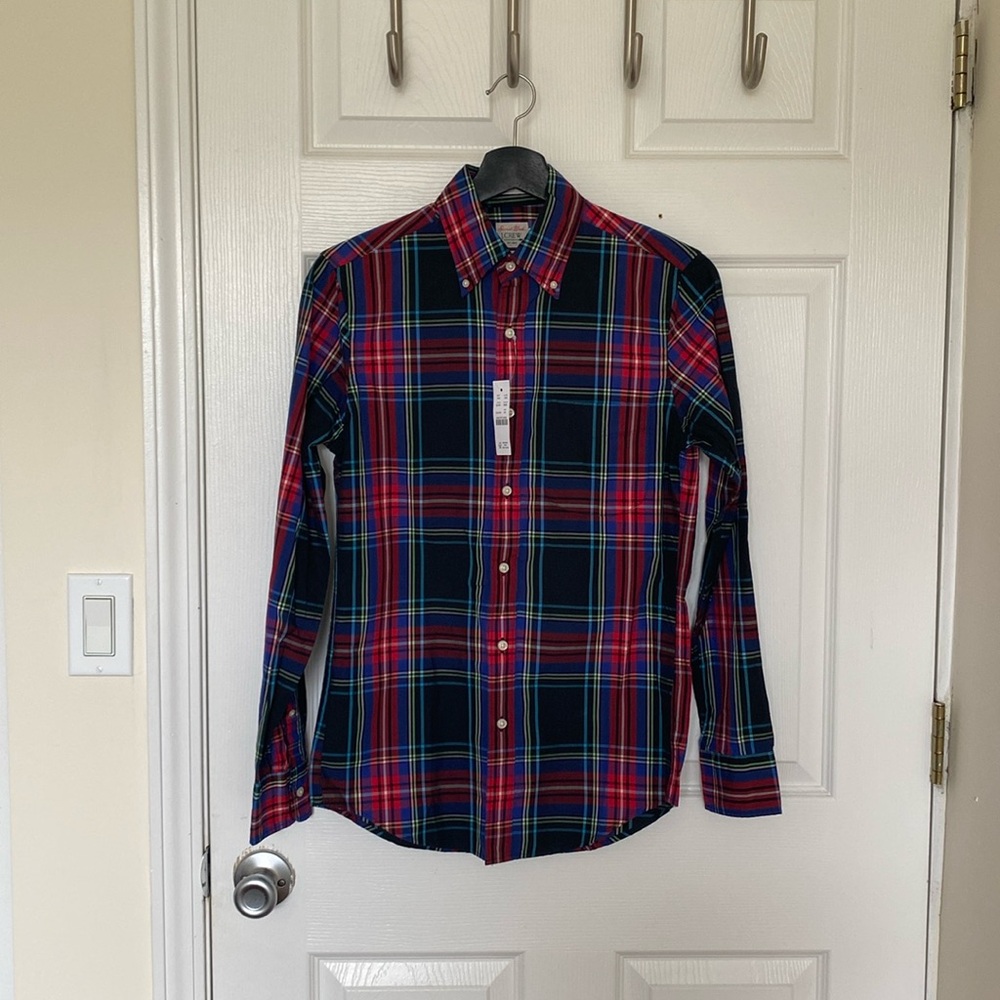 Jcrew Plaid Buttonup
